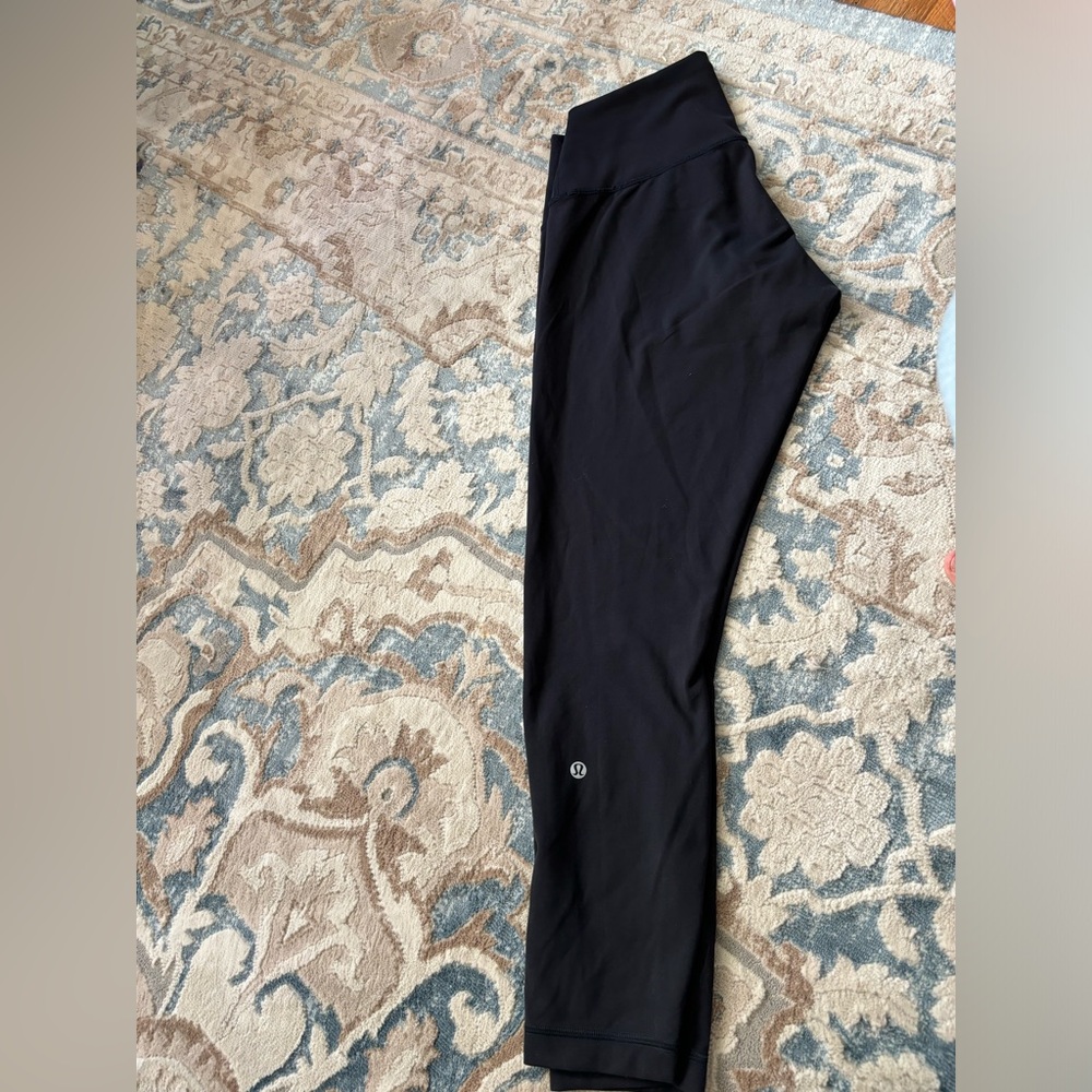 Lululemon wunder train 25” leggings like new